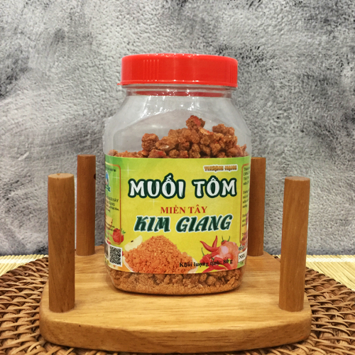 Muối Tôm Miền Tây Kim Giang - Hủ 80gr