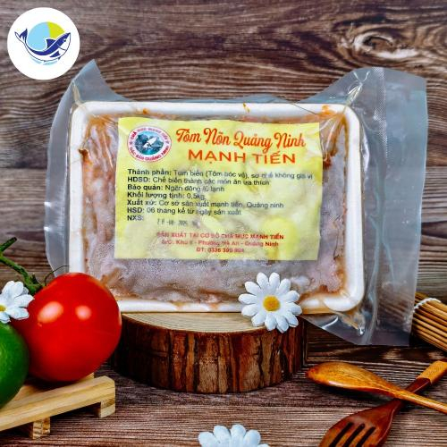 Khám Phá Hương Vị Biển Quảng Ninh: Tôm Nõn Hút Chân Không 500 gr – Đậm Đà Dinh Dưỡng, Tiết Kiệm Thời Gian