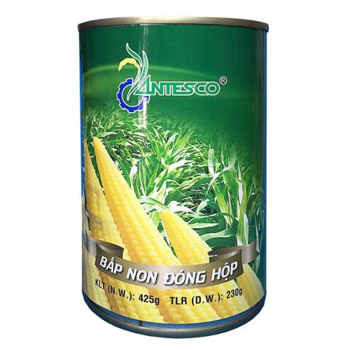 Bắp Non Đóng Hộp Antesco 425g - Đặc Sản An Giang