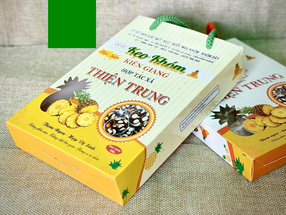 Cách thưởng thức kẹo khóm