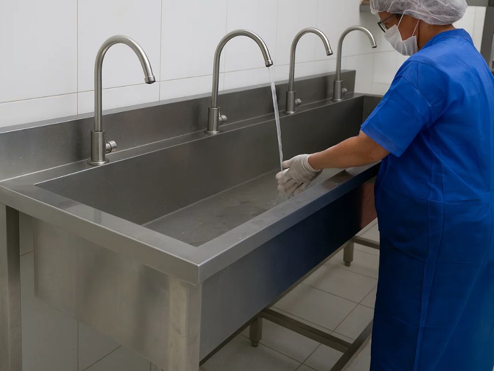 Lợi ích khi sử dụng Bồn rửa công nghiệp inox 304