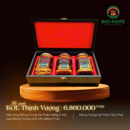 Bộ Quà Tặng KOL Thịnh Vượng (KOL Đông Trùng Hạ Thảo) - Quà Tết 2026