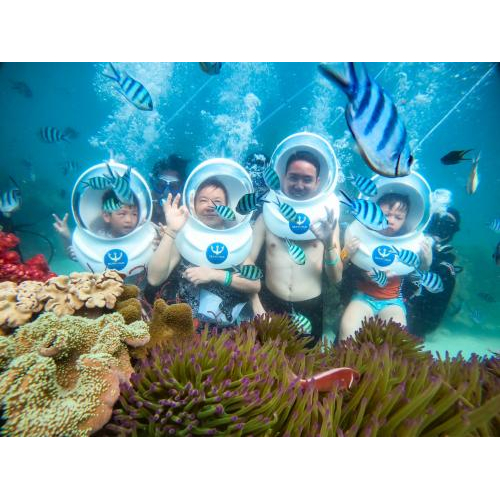 Combo Vé đi bộ dưới biển tại Du Thuyền Nautilus Namaste + Tour Cano 3 đảo Phú Quốc