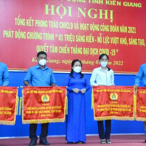 LĐLĐ Tỉnh Kiên Giang: Đạt, Vượt Nhiều Chỉ Tiêu Tổng LĐLĐ Việt Nam Giao