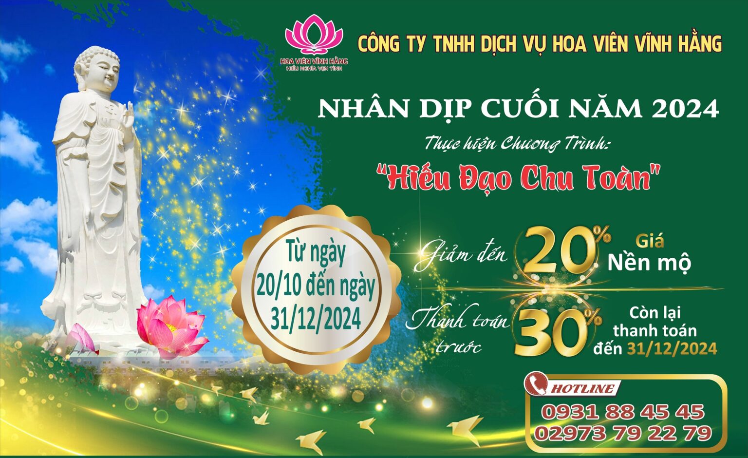 CHƯƠNG TRÌNH CUỐI NĂM 2024 – HIẾU ĐẠO CHU TOÀN