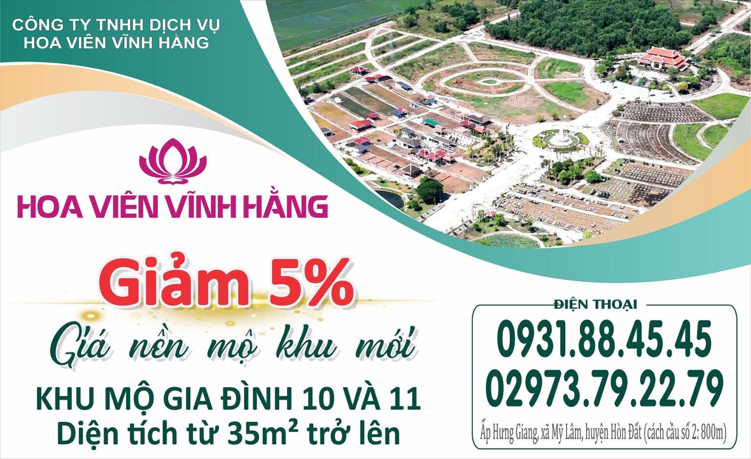 GIẢM GIÁ NỀN MỘ – KHU MỘ GIA ĐÌNH MỚI MỞ BÁN