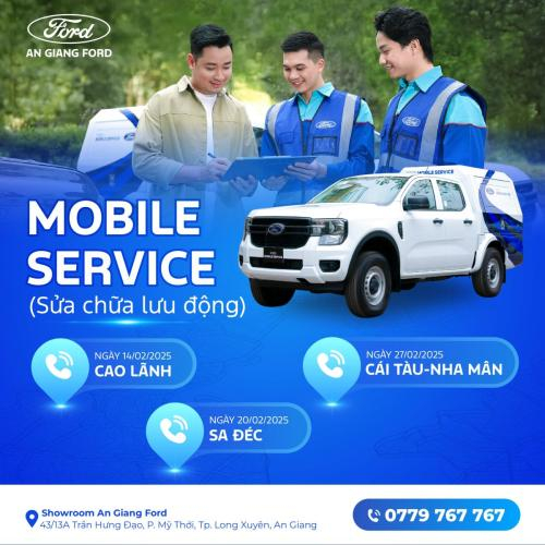 MOBILE SERVICE – SỬA CHỮA LƯU ĐỘNG TẠI TP. CAO LÃNH - ĐỒNG THÁP (14/02/2025)