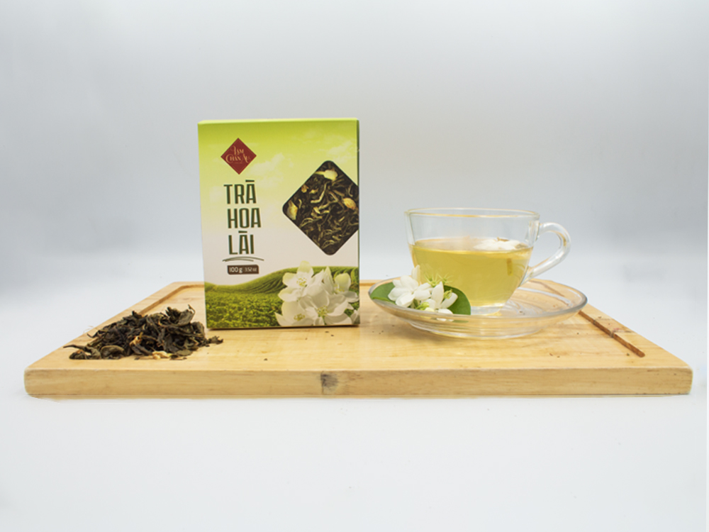 Hộp trà hoa lài Lâm Chấn Âu