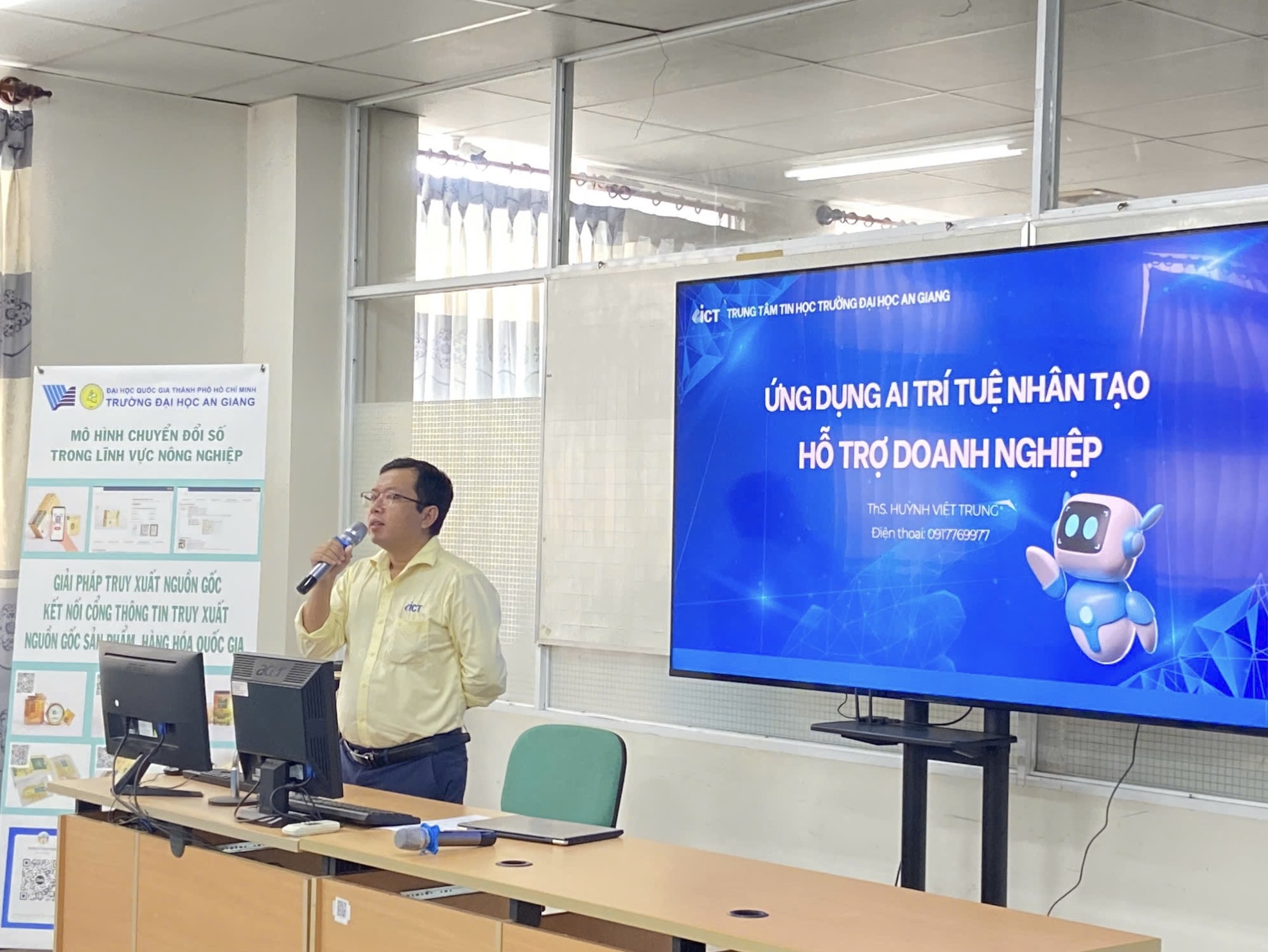 Tập huấn mô hình chuyển đổi số và ứng dụng trí tuệ nhân tạo (AI) trong nông nghiệp